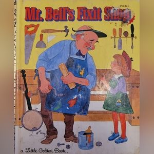 Vintage book "Mr Bell's Fixit Shop"